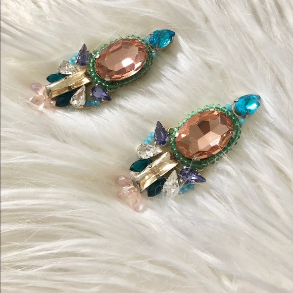 Swaroski handmade earrings - Picture 1 of 1